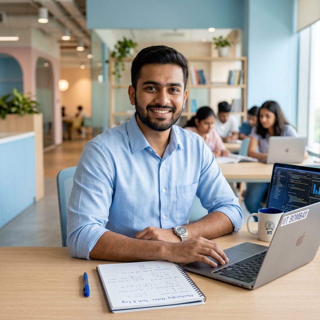 IITian Mentor guiding student