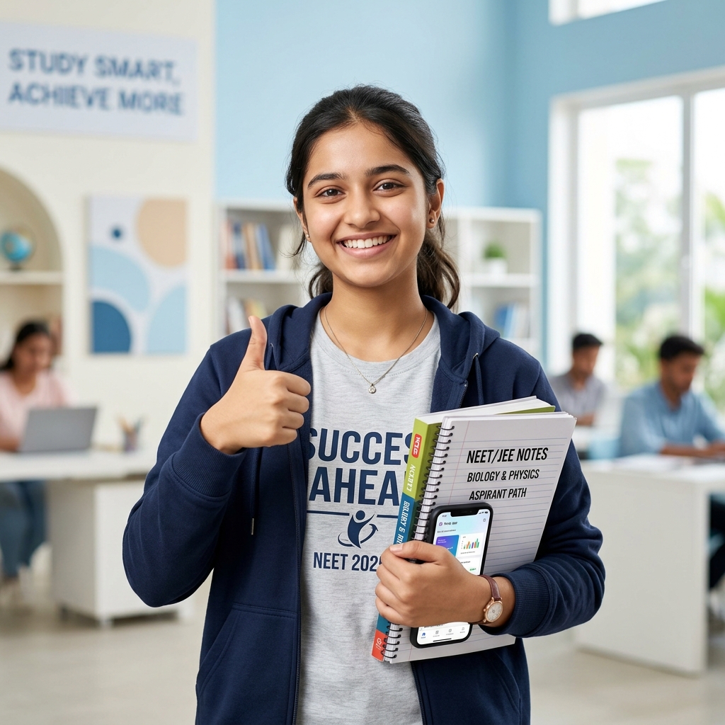 Student preparing for JEE and NEET with EdgeIIT